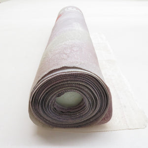 Reflection Pure silk Komon Komon cloth purple flower sentence Purden