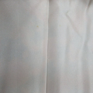Komonarasa Pure Silk Brown X vermilion x Green Lined Lined Contact Casual Tailoring Kimono 155cm Beautiful goods