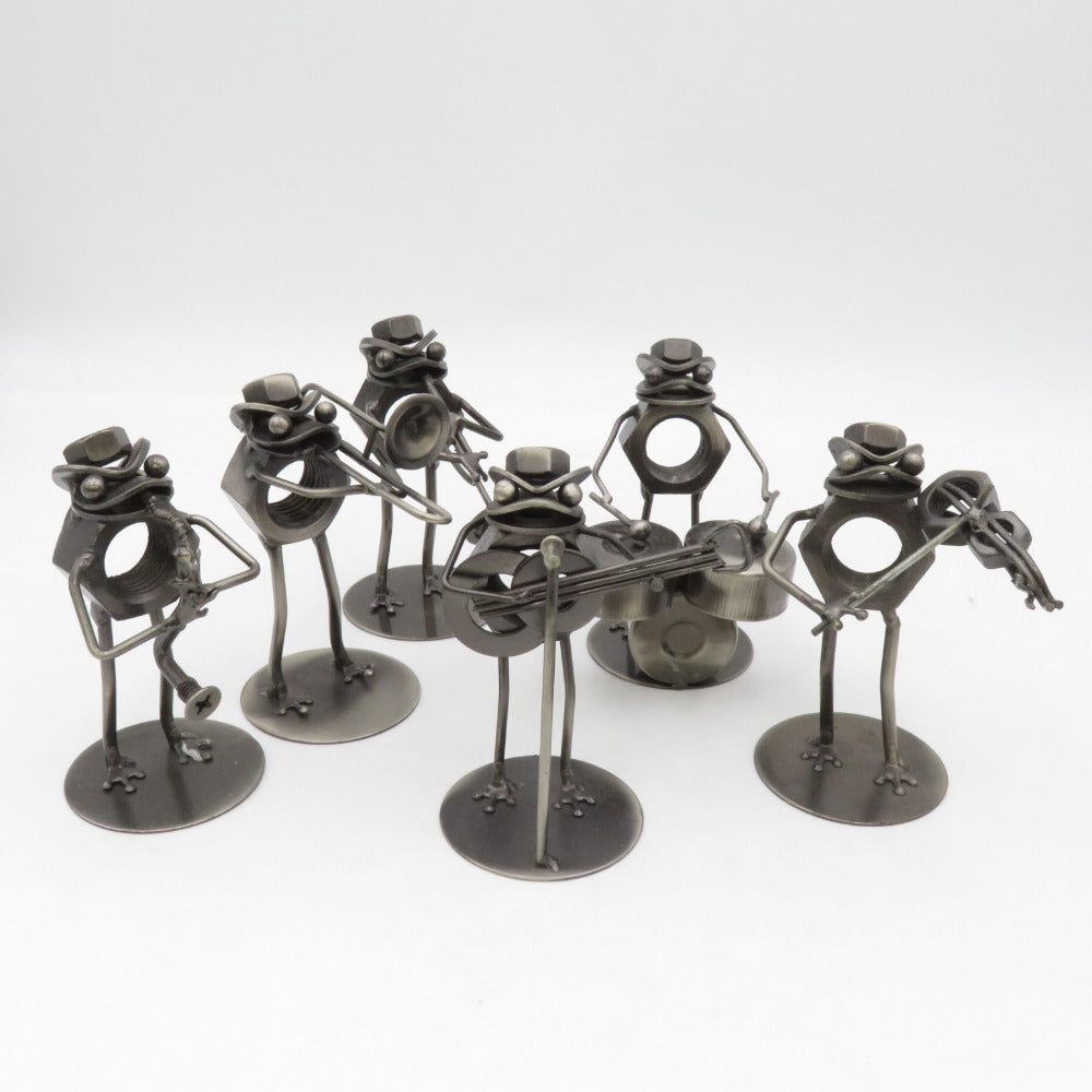 Interior Metal Craft Frog Scaell Music Current Set of 6 Body Set