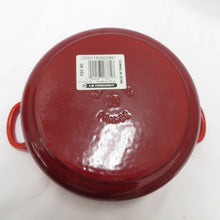 Load image into Gallery viewer, LE CREUSET Le Cruze Cooking Equipment COCOTTE RONDE Cocotte Rondo Ronde Pot Popular Potcherred 18cm Roulo IH compatible unused item