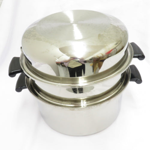 Amway アムウェイ 調理器具 Queen クイーン シチュー鍋 蒸し鍋 ドーム型カバー 卵トレー