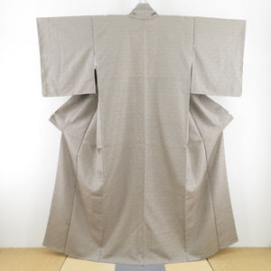 Misomo Woman Patitake Ume Plum Silk Pure Silk Gray Brown Lined Wide Casual Crest No Casual Tailoring Kimono Star Star