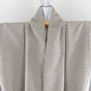 Misomo Woman Patitake Ume Plum Silk Pure Silk Gray Brown Lined Wide Casual Crest No Casual Tailoring Kimono Star Star