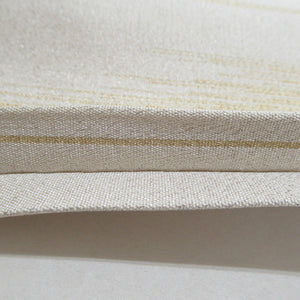 Back band spelled woven foggy silk thread gold thread gold x silver drum pattern pure silk formal tailoring kimono length 440cm