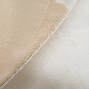 袋帯 幾何学模様 正絹 金糸銀糸 ゴールドｘシルバー 六通柄 正絹 フォーマル 仕立て上がり 着物帯 長さ432cm