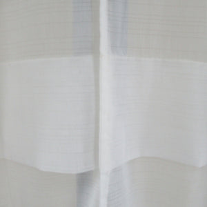 Big collar with half -collar Summer underwear White underwear striped kimono Juban tailoring 123cm