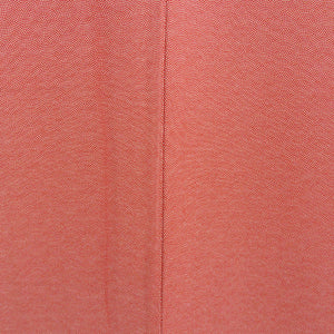 江戸小紋 鮫文様 赤色 袷 広衿 正絹 紋なし 仕立て上がり着物 身丈155cm 美品