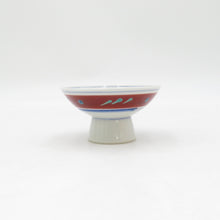 Load image into Gallery viewer, Kutani ware -yaki antique / folk crafts Taisei Yamagishi Taizumo Zodiac Sake Cup Mako Box