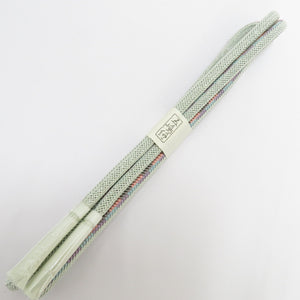 Obi tightening Summer Gotoshima string intangible cultural property Mint Green Marugumi string Japanese pure silk belt 100 % silk accessories about 156cm length