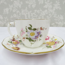 画像をギャラリービューアに読み込む, royal crown derby ロイヤルクラウンダービー 食器 Posies ポジー カップ＆ソーサー バラ 難あり