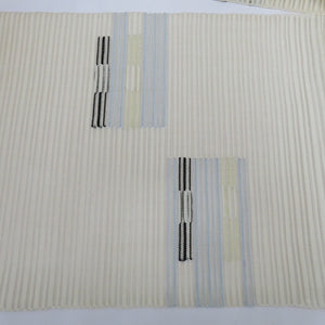 Pure silk spelling for summer in the Nagoya obi Modern pattern Modern pattern octowa Nanago and obi Natsuko Casual Tailoring Summer Obi Length 376cm