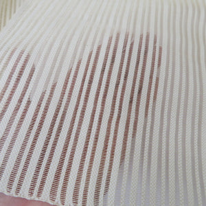 名古屋帯 夏用 正絹 絽綴れ 生成色 モダン柄 八寸帯 なごや帯 夏物 カジュアル 仕立て上がり 夏帯 長さ376cm