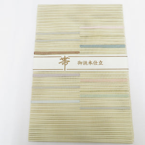 Nagoya Obi Silk spelled for summer spells for summer, modern patterns, 8 inches, obi summer, casual tailoring summer band length 370cm