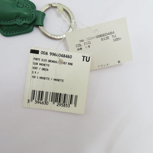 GIVENCHY Givenchy Key Holder Key Ring Kael Green Leather Genuine Leather