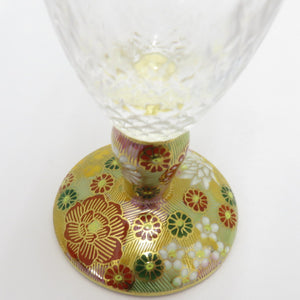 Kutani ware cupboard Kiyomine -do Kutani Glass Glass Beer Glass Beer Glass Beauty Goods