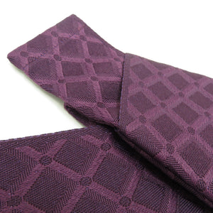 Male band one -touch square belt 100 % purple landsmade Japanese men's men's classic yukata belt men's simple dressing kimono kimono length approx. 400cm