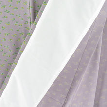 Load image into Gallery viewer, Komon single coat wide collar light purple x yellow -green chill pattern pure silk casual tailoring