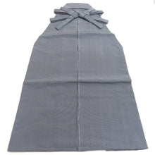 Load image into Gallery viewer, Hakama Men&#39;s Fukuju Textile Yonezawa Orin Silk Lantern Hakama String Lower size Approximately 90cm Gray blue men are tailored