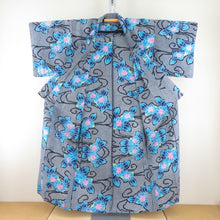 Load image into Gallery viewer, Yukata for women&#39;s yukata squeezing pattern 文 文 文 文 文 文 文 文 文 文 文 文 文 文 文 文 様 様 文 様 夏