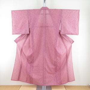 Summer kimono single garlic Polyester Washable kimono summer small flower pattern pink bee collar tailored