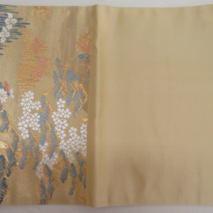 Vailer Silk Pure Silk Six -Passing Seasonal Flowers Popular Gold Gold Gold Gold Formal Tailoring Length 448cm