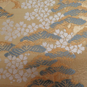 Vailer Silk Pure Silk Six -Passing Seasonal Flowers Popular Gold Gold Gold Gold Formal Tailoring Length 448cm