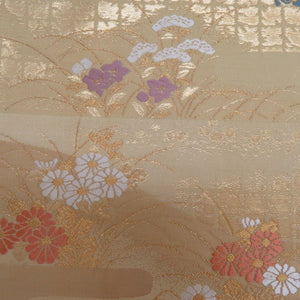 Vailer Silk Pure Silk Six -Passing Seasonal Flowers Popular Gold Gold Gold Gold Formal Tailoring Length 448cm