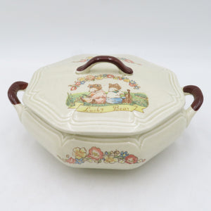 Tableware Royal Maruishi Soup Pot Set 5-piece dish, especially with spoon, vintage item 22550