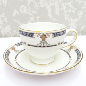 WEDGWOOD ウエッジウッド 食器 HIGHGROVE ハイグローブ カップ＆ソーサー プレート 中皿 ペア 4点セット 箱有 廃番品