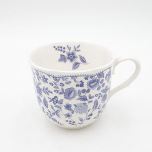 NIKKO ニッコー 食器 LIBERTY リバティ コーヒーカップ・ティーカップ・小皿セット ご自宅向け 花柄 総柄 ブルー 現状品