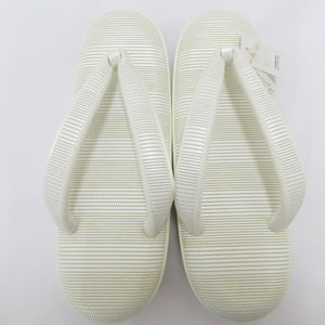 Sandshal Summer / Single Collow Selver Summer Obi Gift Present NEW Canvas White M size White Japanese Made in Japan Women's Ladies Footwear for Women