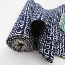 Load image into Gallery viewer, Request for men&#39;s yukata for men white x 100 % dark blue cotton Come land fabric kimono unaqualed summer men&#39;s men&#39;s thread dust Limake dough length 1200cm