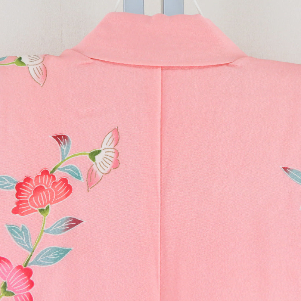 新品★ 七五三　女の子　着物と長襦袢　四つ身　C02 七五三 着物 長襦袢セット 七五三 七歳 四つ身（着物 長襦袢セット