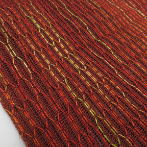 Nagoya Obi Summer Gai Obi Summer Orange Brown Length 364cm