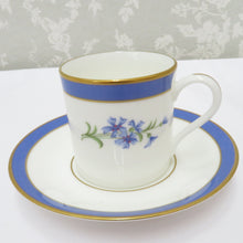 Load image into Gallery viewer, TIFFANY &amp; CO. Tiffany tableware Tiffany Floral Tiffany Floral Pair Demitas Cup &amp; Saucer Coffee Cup 2 customer set