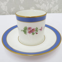 Load image into Gallery viewer, TIFFANY &amp; CO. Tiffany tableware Tiffany Floral Tiffany Floral Pair Demitas Cup &amp; Saucer Coffee Cup 2 customer set