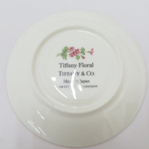 TIFFANY & CO. Tiffany tableware Tiffany Floral Tiffany Floral Pair Demitas Cup & Saucer Coffee Cup 2 customer set