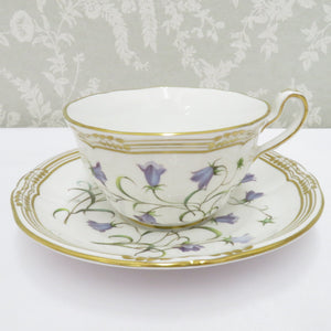 spode スポード 食器 CAMPANULA カンパニュラ ペアカップ＆ソーサー ティーカップ 釣鐘草 2客セット