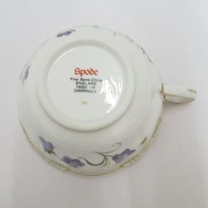 spode スポード 食器 CAMPANULA カンパニュラ ペアカップ＆ソーサー ティーカップ 釣鐘草 2客セット