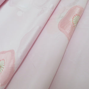 Clothing undergarments Pure silk pink plum pattern plum pattern squeezed long undergarment Japanese pattern unbranded goods training students