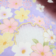 Load image into Gallery viewer, Solve Cherry blossoms in snow wheel pattern blur shake silk