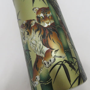 TIGER Stainless Bottle Bamboo Forest Tiger Tiger PAGONG Collaboration Water Bottle 480ml MJX-BO48 Modeled Japanese Made in Japan Paulownia Box Unused