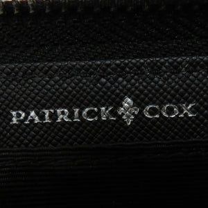 PATRICK COX Patrick Cox Long Wallet L -shaped Zye -shaped Black Black Emblem Pattern Card 30 cards possible