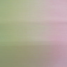 Load image into Gallery viewer, Nagoya Obi Obi Hakkomi Silk Silk Bokashi Yellow Green x Light Pink Color Length 360cm