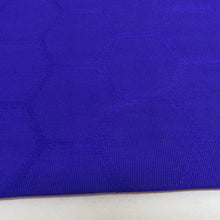 Load image into Gallery viewer, Nagoya Obi Dyeing Purpose Taiko Purpo Blue Purple x White Tortoiseshell Land Bunsho Kiku Pure Silk Casual Length 355cm