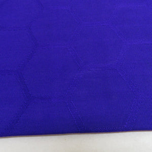 Nagoya Obi Dyeing Purpose Taiko Purpo Blue Purple x White Tortoiseshell Land Bunsho Kiku Pure Silk Casual Length 355cm