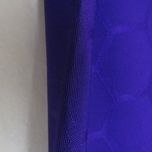 Load image into Gallery viewer, Nagoya Obi Dyeing Purpose Taiko Purpo Blue Purple x White Tortoiseshell Land Bunsho Kiku Pure Silk Casual Length 355cm