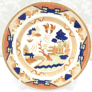 NIKKO Nikko Tableware Will Pattern Nishikiyama Water Plate large plate 26.5cm