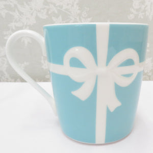 TIFFANY & CO. Tiffany tableware Blue Box Pair Mug Cup 2 Customer Set Ribbon Box available