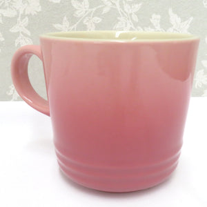 LE CREUSET Le Cruze Mug Cup with tableware with lid 320ml Pink box available Oven Oven Oven allowed dishwashing machine